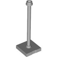 Lego sloup 2x2, světle modro šedá (6003098, 6170708)